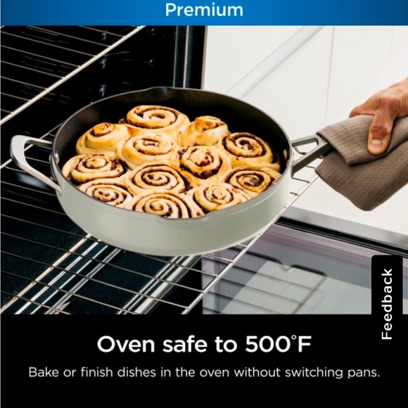 NWT Ninja Neverstick Premium Set Possible Pan - Picture 6 of 6